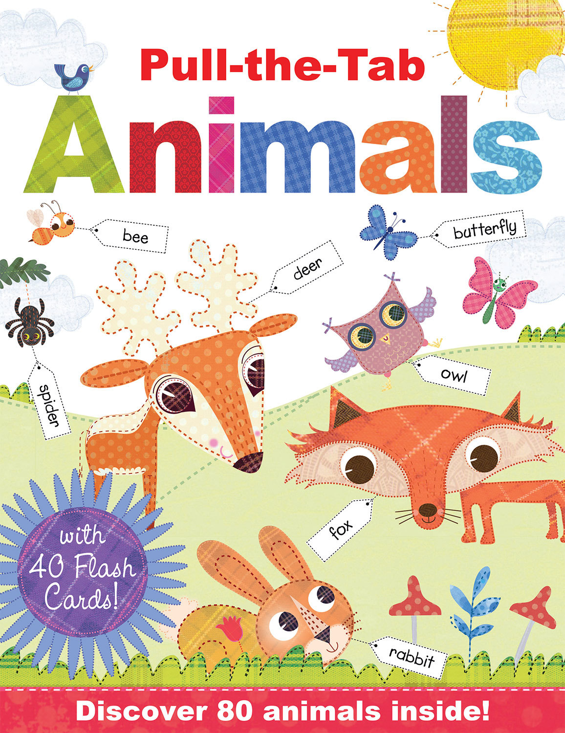 PULL-THE-TAB ANIMALS WITH FLASH CARDS