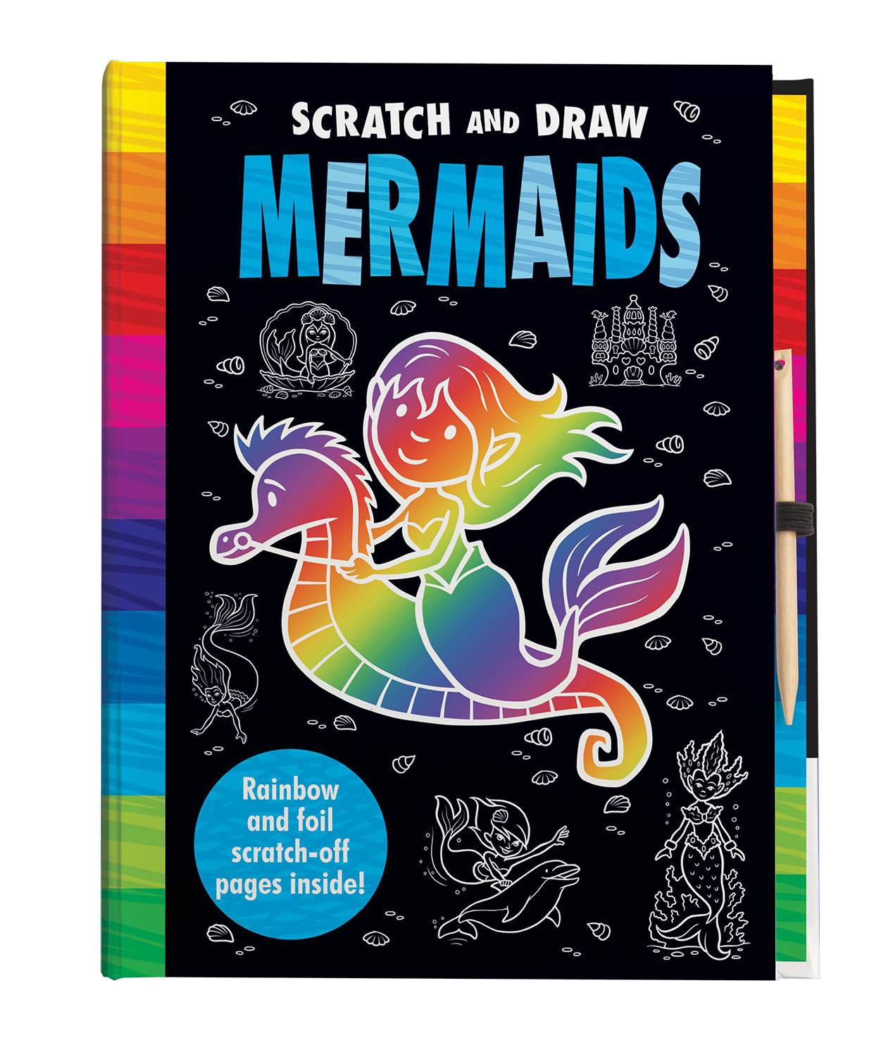 SCRATCH AND DRAW MERMAIDS