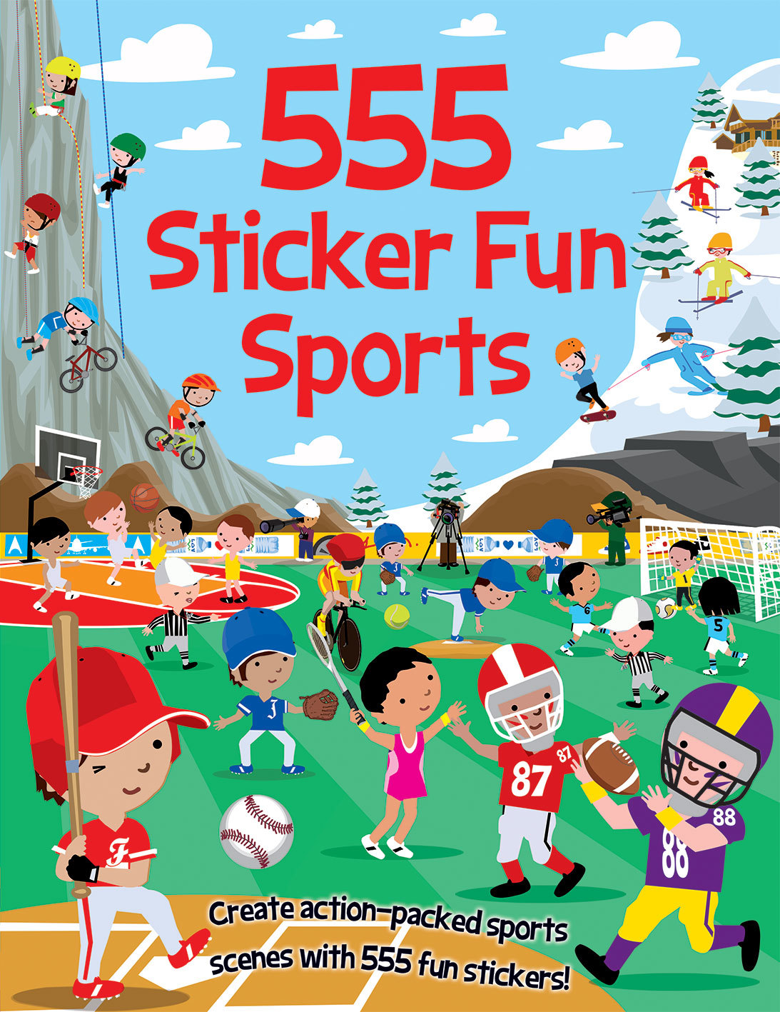 555 STICKER FUN SPORTS