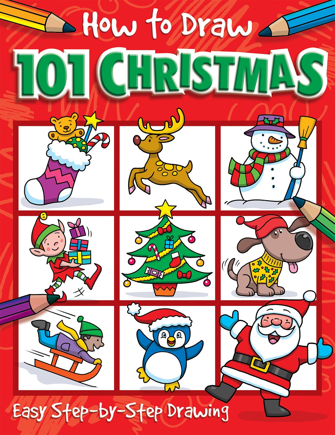 HOW TO DRAW 101 CHRISTMAS - A STEP BY STEP DRAWING GUIDE FOR KIDS