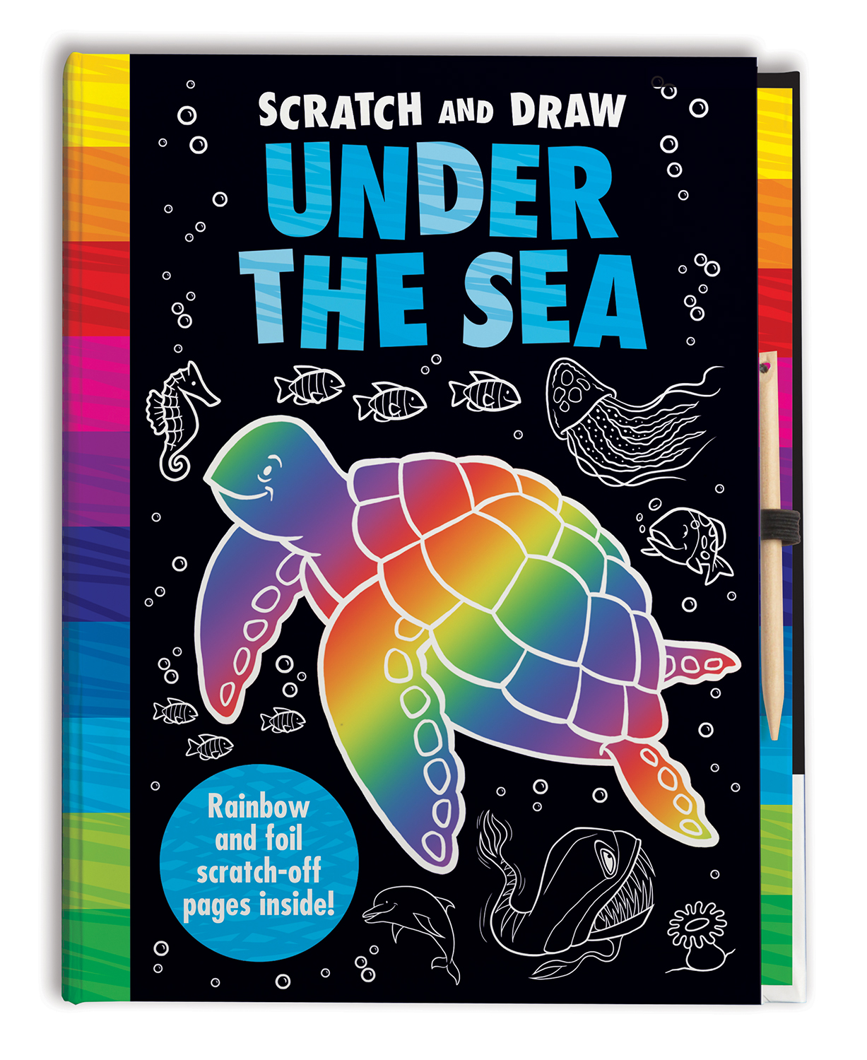 SCRATCH AND DRAW UNDER THE SEA
