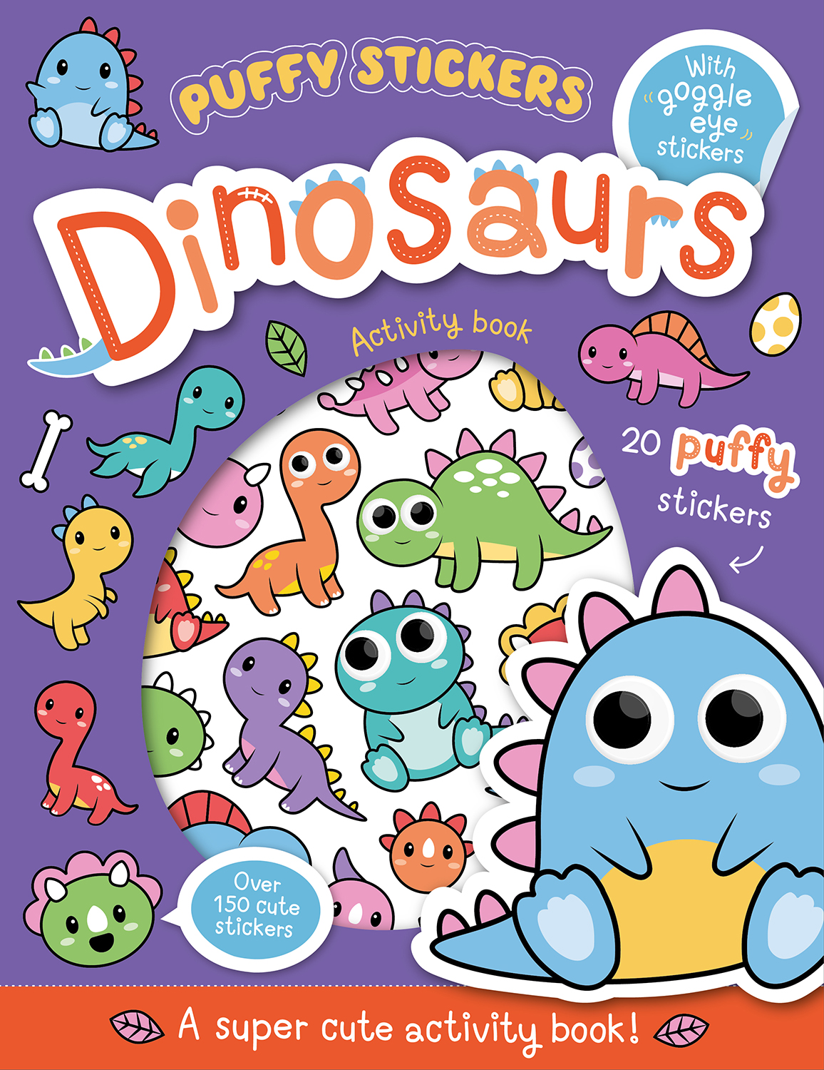 PUFFY STICKER DINOSAURS