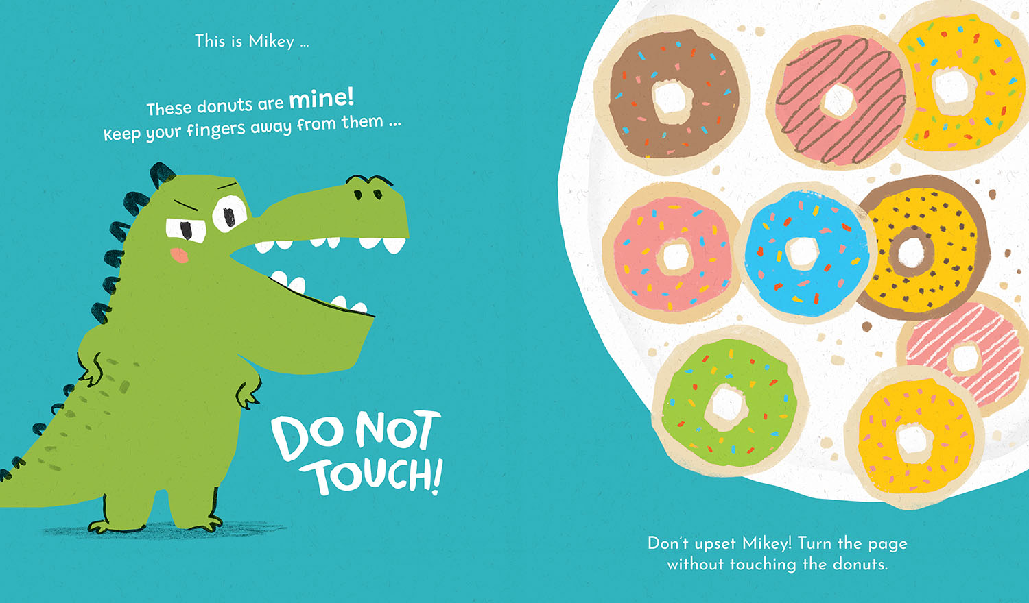 Donut Touch (Padded Board Books) (Board book)