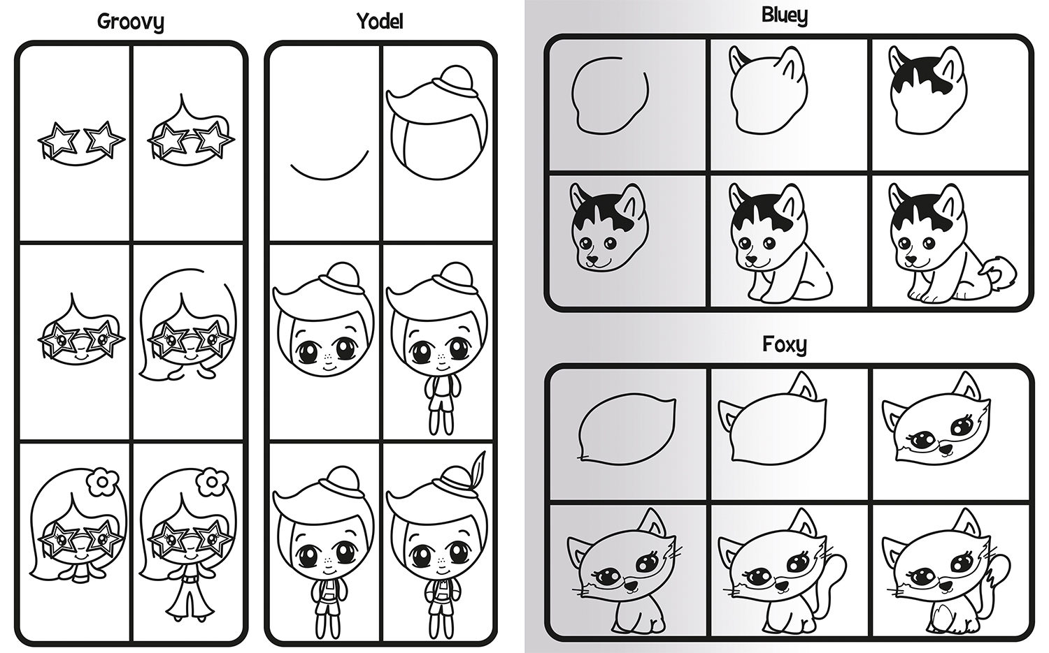 Guide to Drawing Kawaii Characters : Part 1 : How to Draw Kawaii