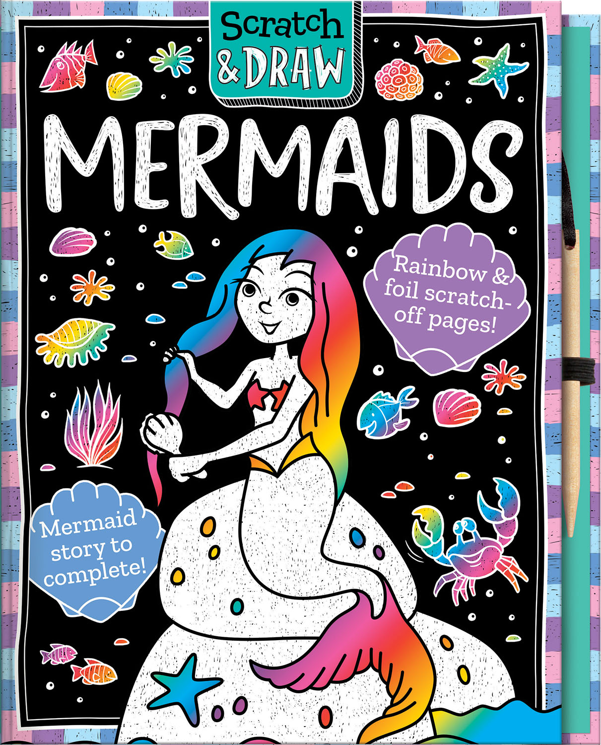 SCRATCH AND DRAW MERMAIDS