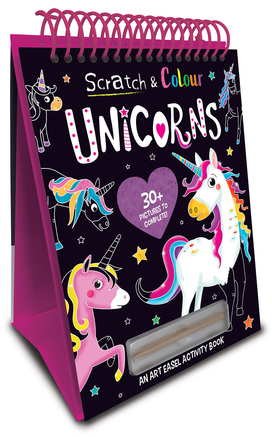 UNICORNS: Scratch and Reveal Colouring by Ilex Press