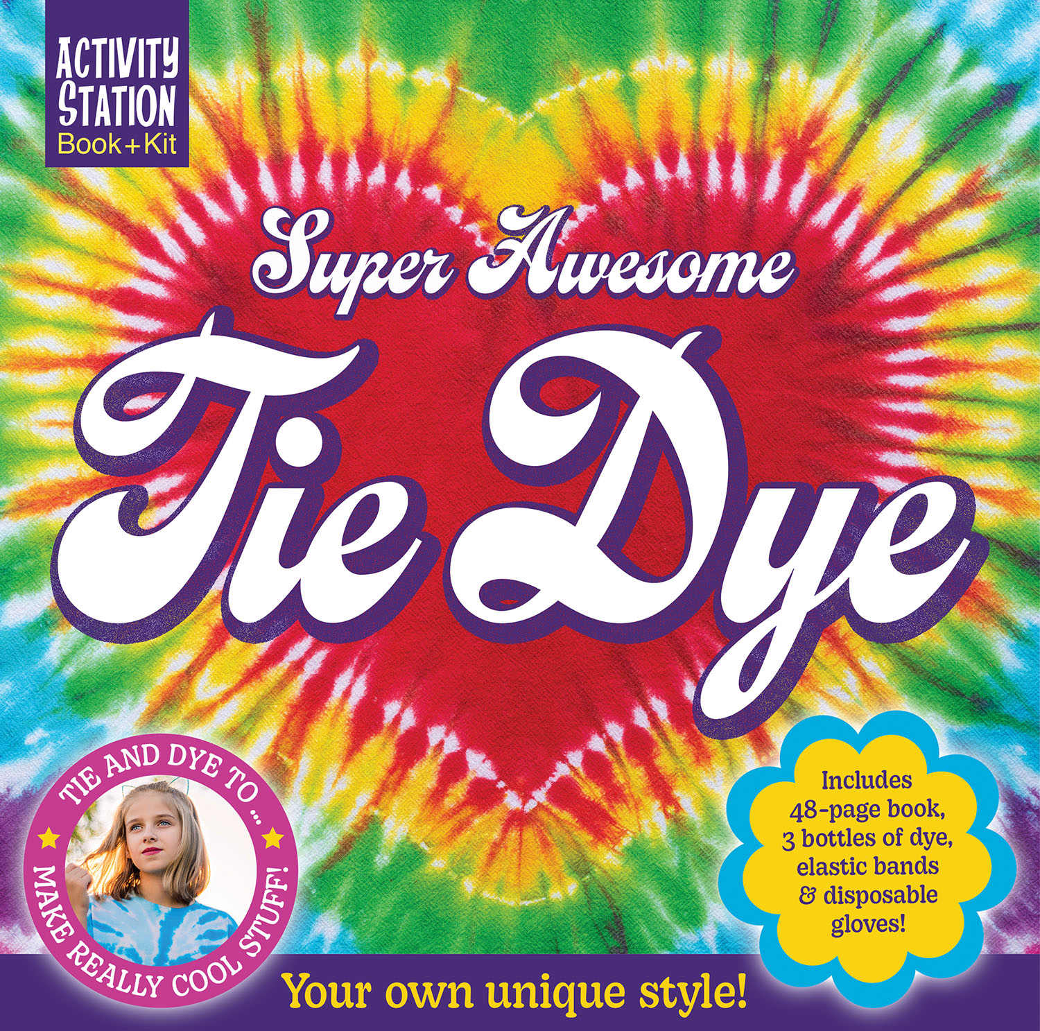 SUPER AWESOME TIE DYE
