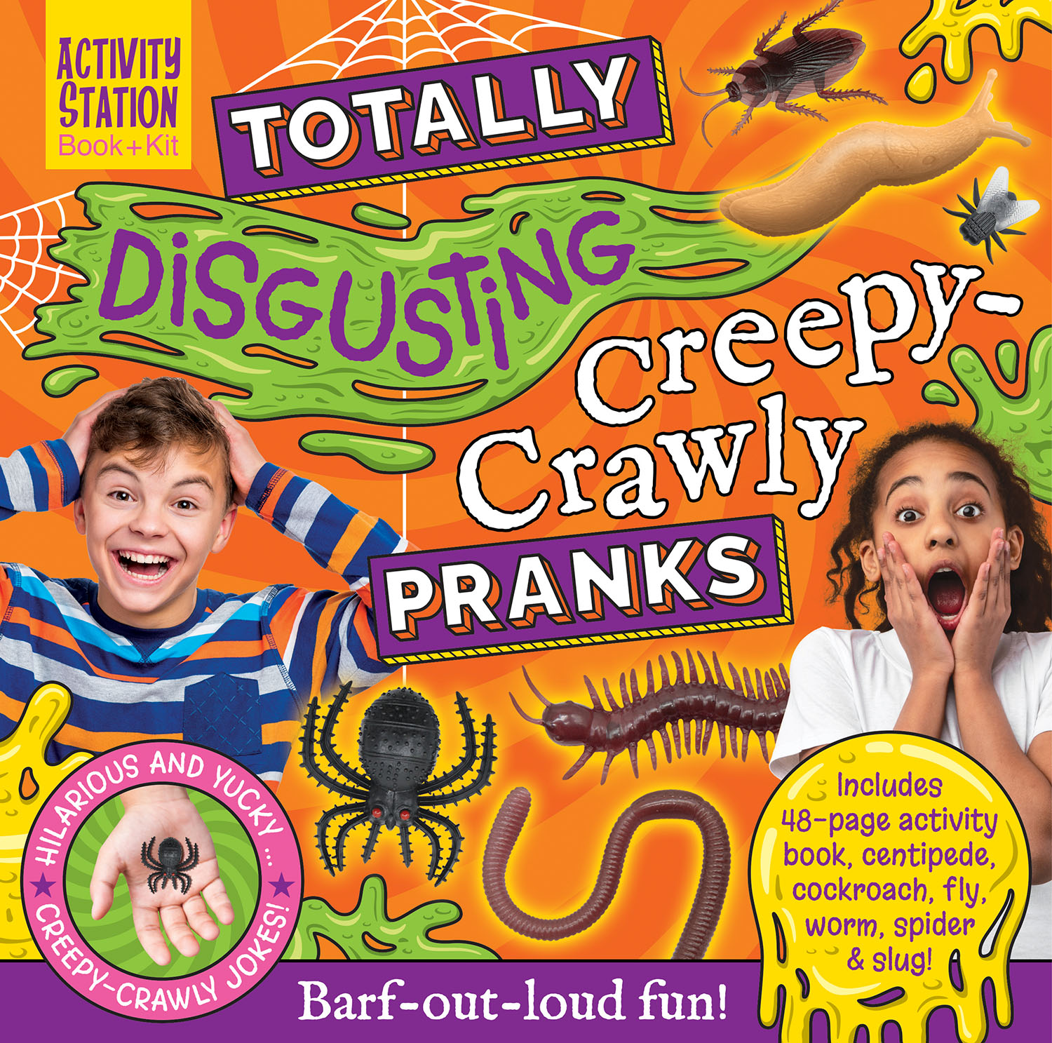TOTALLY DISGUSTING CREEPY-CRAWLY PRANKS