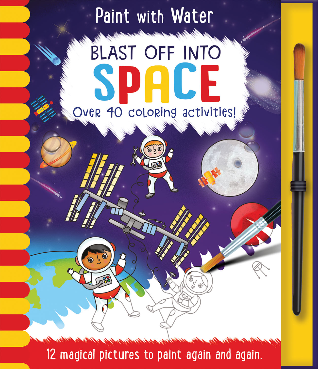BLAST OFF INTO - SPACE, MESS FREE ACTIVITY BOOK